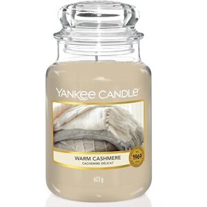 Yankee Candle Scented Candle Warm Cashmere Large Jar Long Burning Candles: up to 150 Hours Perfect Gifts for Women Yankee Candle Scented Candle Warm Cashmere Large Jar Long Burning Candles: up to 150 Hours Perfect Gifts for Women