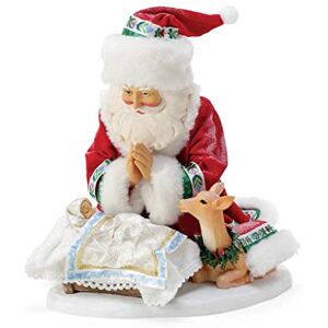 Department 56 Possible Dreams Jim Shore Santa Wrapped in Love Limited Edition Figurine, 9 Inch, Multicolor Department 56 Possible Dreams Jim Shore Santa Wrapped in Love Limited Edition Figurine, 9 Inch, Multicolor