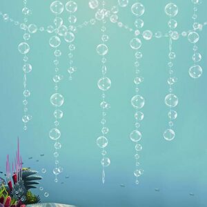 Decor365 6pcs Under the Sea White Bubble Garlands Little Mermaid Party Decorations Bubble Coutout Garland Under Water Hanging Streamer Pool Ocean Underwater Decor Kids Birthday Party Supplies Decor365 6pcs Under the Sea White Bubble Garlands Little Mermaid Party Decorations Bubble Coutout Garland Under Water Hanging Streamer Pool Ocean Underwater Decor Kids Birthday Party Supplies