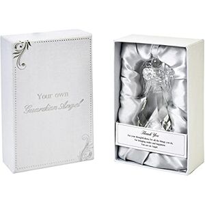 Papillon Collection Thank you Guardian Angel with Heart Figurine transparent Crystal Ornament for Home, Outdoor Garden & Office Glass Statue Religious Heart-Warming Caption in Gift Box Home Decor Gifts, One Size Papillon Collection Thank you Guardian Angel with Heart Figurine transparent Crystal Ornament for Home, Outdoor Garden & Office Glass Statue Religious Heart-Warming Caption in Gift Box Home Decor Gifts, One Size