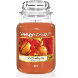 Yankee Candle Scented Candle Spiced Orange Large Jar Candle Burn Time: up to 150 Hours Perfect Gifts for Women Yankee Candle Scented Candle Spiced Orange Large Jar Candle Burn Time: up to 150 Hours Perfect Gifts for Women