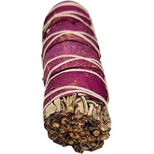 VIE Smudge Sticks, White Sage and Pink Petals 4", Pack of 10 VIE Smudge Sticks, White Sage and Pink Petals 4", Pack of 10