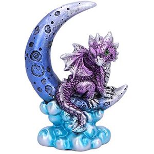 Nemesis Now U5028R0 Metallic Purple Crescent Creature Moon Dragon Figurine, Polyresin, One Size Nemesis Now U5028R0 Metallic Purple Crescent Creature Moon Dragon Figurine, Polyresin, One Size