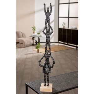 GILDE Decorative Figurine, Resin, Black, 68,5 GILDE Decorative Figurine, Resin, Black, 68,5