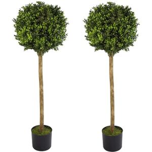 Leaf Artificial Topiary Tree Pairs Leaf Artificial Topiary Tree Pairs