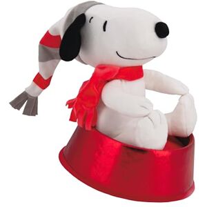 Hallmark Christmas Tree Topper, SNOOPY Tree Topper, PEANUTS Comics, Red and White Hallmark Christmas Tree Topper, SNOOPY Tree Topper, PEANUTS Comics, Red and White