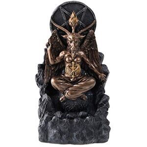 Nemesis Now Baphomet Backflow Incense Burner 24cm Bronze Nemesis Now Baphomet Backflow Incense Burner 24cm Bronze