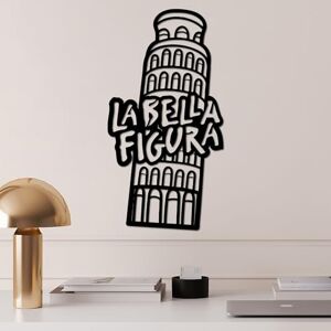 Hanah Home Stylish Black Decorative Metal Wall Accessory, 32 x 60 cm, 100% Metal, 1.5 mm Thickness, Lightweight (0.635 kg), Perfect for Modern Home Decor Hanah Home Stylish Black Decorative Metal Wall Accessory, 32 x 60 cm, 100% Metal, 1.5 mm Thickness, Lightweight (0.635 kg), Perfect for Modern Home Decor