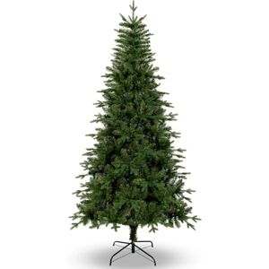 Uten 6ft Artificial Christmas Tree, with Realistic PE Leaves Artificial Indoor Home Xmas Tree Decoration, 628 Natural Looking PE & PVC Tips, Hinged Branches, Metal Stand, 2 Styles Branches, Reusable Uten 6ft Artificial Christmas Tree, with Realistic PE Leaves Artificial Indoor Home Xmas Tree Decoration, 628 Natural Looking PE & PVC Tips, Hinged Branches, Metal Stand, 2 Styles Branches, Reusable