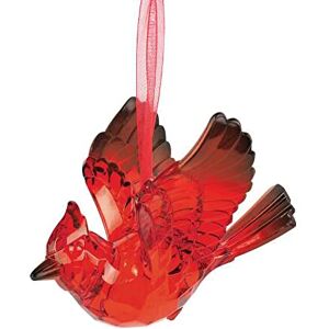 Department 56 Christmas Basics Cardinal Bird Hanging Ornament, 3.125 Inch, Red Department 56 Christmas Basics Cardinal Bird Hanging Ornament, 3.125 Inch, Red