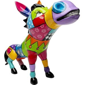 KARE Design Decorative Figurine Donkey Patchwork, Colourful, Hand-Painted, Unique, Decorative Object for Living Room and Shelves, Large Decoration, Animal Design, 54 x 58 x 23 cm (H x W x D) KARE Design Decorative Figurine Donkey Patchwork, Colourful, Hand-Painted, Unique, Decorative Object for Living Room and Shelves, Large Decoration, Animal Design, 54 x 58 x 23 cm (H x W x D)