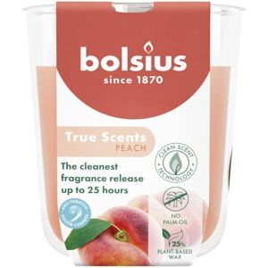 BOLSIUS Peach Orange Set of 6 Scented Candles 8 x 7 cm Burn time: 25 Hours with Natural extracts Natural Vegetable Wax Palm Oil Free BOLSIUS Peach Orange Set of 6 Scented Candles 8 x 7 cm Burn time: 25 Hours with Natural extracts Natural Vegetable Wax Palm Oil Free