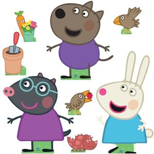 STAR CUTOUTS SC4525 Rebecca, Danny & Molly Peppa Pig Party Supplies Multi-Pack Cardboard Cutouts 8PCS For A Happy Birthday & Room Decorations for Kids Boys Girls – Tallest Cutout Height 75cm STAR CUTOUTS SC4525 Rebecca, Danny & Molly Peppa Pig Party Supplies Multi-Pack Cardboard Cutouts 8PCS For A Happy Birthday & Room Decorations for Kids Boys Girls – Tallest Cutout Height 75cm