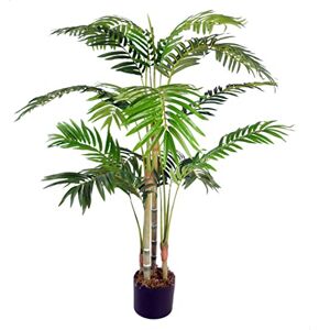 Leaf Large Artificial Palm Tree, Light Green, 120cm Leaf Large Artificial Palm Tree, Light Green, 120cm