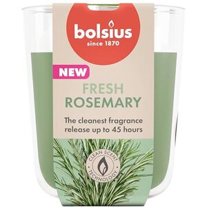BOLSIUS Rosemary Scented Candle Burn time of 45 Hours 3.8″ × 3.3″ Natural Extracts – Contains Vegan Wax – No Palm Oil BOLSIUS Rosemary Scented Candle Burn time of 45 Hours 3.8″ × 3.3″ Natural Extracts – Contains Vegan Wax – No Palm Oil
