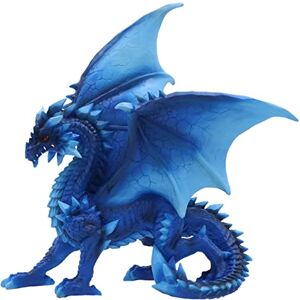 Nemesis Now Yukiharu Figurine 21.5cm, Resin, Blue Dragon Sculpture, Gothic Fantasy Merchandise, Cast in the Finest Resin, Hand-Painted Nemesis Now Yukiharu Figurine 21.5cm, Resin, Blue Dragon Sculpture, Gothic Fantasy Merchandise, Cast in the Finest Resin, Hand-Painted