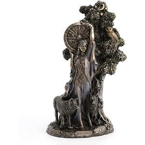 Veronese Design 9.5" Arianrhod The Goddess of Fate Cold Cast Resin Antique Bronze Finish Statue Veronese Design 9.5" Arianrhod The Goddess of Fate Cold Cast Resin Antique Bronze Finish Statue