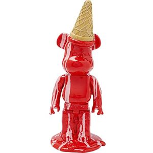 KARE Design Deco Figurine Gelato Bear, Red, Deco Statue, Gift Idea, Decorative Home Accessories, Home Decor, Room Decor for Living Room, Bedroom, 40x16x15 cm KARE Design Deco Figurine Gelato Bear, Red, Deco Statue, Gift Idea, Decorative Home Accessories, Home Decor, Room Decor for Living Room, Bedroom, 40x16x15 cm