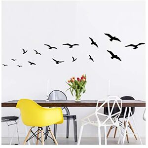 Ambiance Sticker Ambiance-Live Seagulls Wall Sticker 2 – 30 x 55 cm. Black Ambiance Sticker Ambiance-Live Seagulls Wall Sticker 2 – 30 x 55 cm. Black