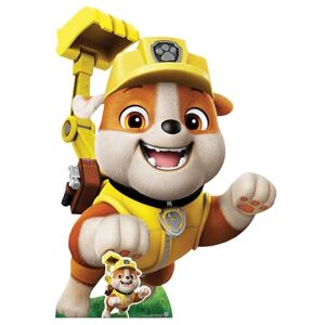 STAR CUTOUTS SC4641 Rubble Paw Patrol Cardboard Cut Out 131cm Official Paw Patrol Party Decoration for Kids Birthday, Room & Event Display STAR CUTOUTS SC4641 Rubble Paw Patrol Cardboard Cut Out 131cm Official Paw Patrol Party Decoration for Kids Birthday, Room & Event Display