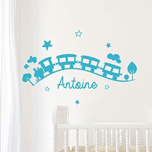 Ambiance Sticker Personalised Name Stickers Personalised Name Sticker Children's Bedroom Wall Decoration 2 Sheets of 20 x 30 cm and 40 x 30 cm – Sky Blue Ambiance Sticker Personalised Name Stickers Personalised Name Sticker Children's Bedroom Wall Decoration 2 Sheets of 20 x 30 cm and 40 x 30 cm – Sky Blue