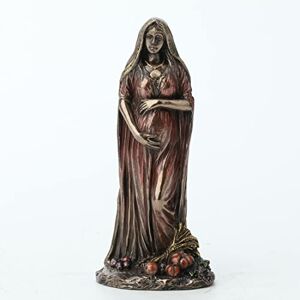 Veronese Design 4 1/8 Inch Triple Goddess The Mother Pagan Wicca Resin Sculpture Bronze Finish Veronese Design 4 1/8 Inch Triple Goddess The Mother Pagan Wicca Resin Sculpture Bronze Finish