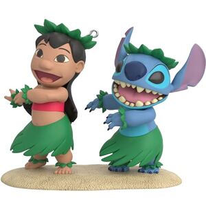 Hallmark Keepsake Disney Hanging Ornament Lilo & Stitch Dancing Design Hallmark Keepsake Disney Hanging Ornament Lilo & Stitch Dancing Design