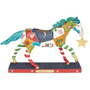 Enesco The Trail of Painted Ponies Holiday Patchwork Pony Figurine, 7.1 Inch, Multicolor Enesco The Trail of Painted Ponies Holiday Patchwork Pony Figurine, 7.1 Inch, Multicolor