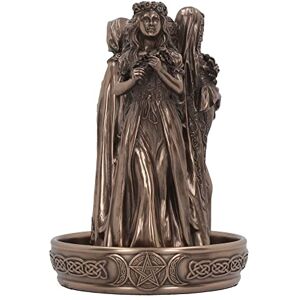 Nemesis Now Triple Goddess Backflow Incense Burner, Bronze, 18cm Nemesis Now Triple Goddess Backflow Incense Burner, Bronze, 18cm