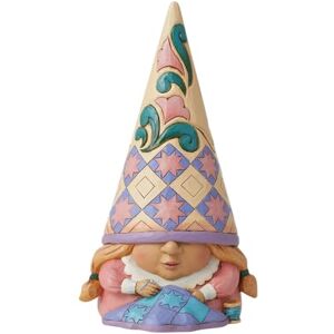 Enesco Jim Shore Heartwood Creek Four Seasons Sewing Gnome Figurine 7 Inch Enesco Jim Shore Heartwood Creek Four Seasons Sewing Gnome Figurine 7 Inch