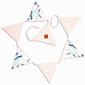 FUNwithMUM Fun with Mum Colibri Flowers Baby Shower Garland, Birthday Decoration, Nursery Garlands, Wall Hanging Decoration, Party, Ribbon Length: 200 cm, 100% Cotton FUNwithMUM Fun with Mum Colibri Flowers Baby Shower Garland, Birthday Decoration, Nursery Garlands, Wall Hanging Decoration, Party, Ribbon Length: 200 cm, 100% Cotton