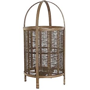 DKD Home Decor Candle Holder, Colour: Brown, Standard DKD Home Decor Candle Holder, Colour: Brown, Standard