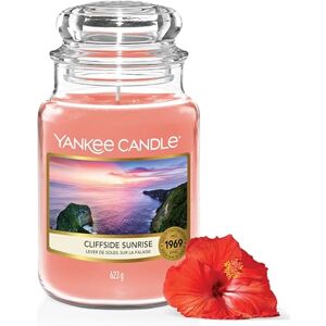 Yankee Candle Scented Candle Cliffside Sunrise Large Jar Long Burning Candles: up to 150 Hours Perfect Gifts for Women Yankee Candle Scented Candle Cliffside Sunrise Large Jar Long Burning Candles: up to 150 Hours Perfect Gifts for Women
