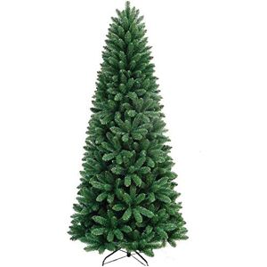 BAKAJI SLIM Christmas Tree Very Thick New Version Pine of Dreams Ecological and Fireproof with Iron Cross Base Folding Star Opening Green (Green Pine of Dreams, 180) BAKAJI SLIM Christmas Tree Very Thick New Version Pine of Dreams Ecological and Fireproof with Iron Cross Base Folding Star Opening Green (Green Pine of Dreams, 180)