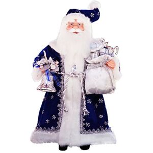 Windy Hill Collection 16" Inch Standing Royal Blue Santa Claus Christmas Figurine Figure Decoration 416110 Windy Hill Collection 16" Inch Standing Royal Blue Santa Claus Christmas Figurine Figure Decoration 416110