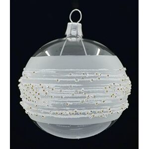 Ornex Set of 6 ornamental balls (Ø 7 cm) in hand-blown glass for Christmas tree Ornex Set of 6 ornamental balls (Ø 7 cm) in hand-blown glass for Christmas tree