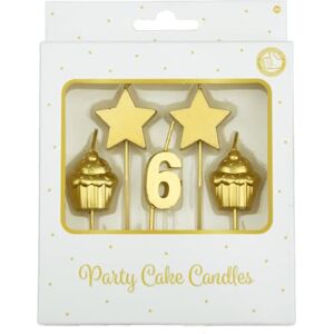 PD-Party Birthday Candles for Cakes Birthday Decoration Golden Cake Candles for Birthday Parties for Children and Adults Number Candles Number Candle Size 3 x 9 x 1 cm 6 Years PD-Party Birthday Candles for Cakes Birthday Decoration Golden Cake Candles for Birthday Parties for Children and Adults Number Candles Number Candle Size 3 x 9 x 1 cm 6 Years