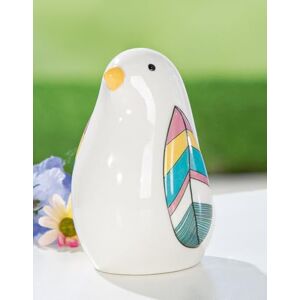 AlexandreHouse Pack of 6 Figures, Bird, Porcelain, White, PU 6, L. 8 cm, W. 7 cm, H. 10 cm AlexandreHouse Pack of 6 Figures, Bird, Porcelain, White, PU 6, L. 8 cm, W. 7 cm, H. 10 cm