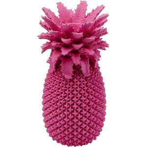KARE Design Deco Vase Pineapple, Pink, Decorative Vase for Flowers, Modern, Room Decor, Home Decor, Table Decoration for Living Room, Bedroom, Home Office, 30x15x15 cm (H/W/D) KARE Design Deco Vase Pineapple, Pink, Decorative Vase for Flowers, Modern, Room Decor, Home Decor, Table Decoration for Living Room, Bedroom, Home Office, 30x15x15 cm (H/W/D)