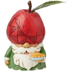 Enesco Heartwood Creek By Jim Shore Apple Gnome Figurine Enesco Heartwood Creek By Jim Shore Apple Gnome Figurine
