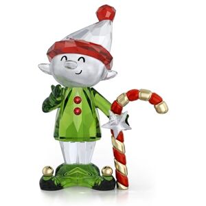 Swarovski Holiday Cheers Dulcis Elf and Candy Cane Swarovski Holiday Cheers Dulcis Elf and Candy Cane