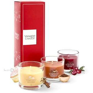 Yankee Candle Scented Candles Gift Set 3 Scented Mini Filled Votive Candles Soy Blend Wax Mix Perfect Christmas Gifts for Women Yankee Candle Scented Candles Gift Set 3 Scented Mini Filled Votive Candles Soy Blend Wax Mix Perfect Christmas Gifts for Women