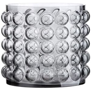 AlexandreHouse Vase, Glass, Gray, PU 1, H. 17 cm, D. 19 cm AlexandreHouse Vase, Glass, Gray, PU 1, H. 17 cm, D. 19 cm