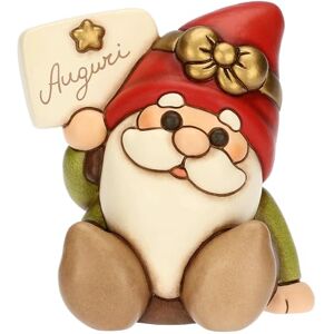 THUN , Oliver Ceramic Gnome Christmas Collection Collectable Figures 10.5 x 7.5 x 11 cm THUN , Oliver Ceramic Gnome Christmas Collection Collectable Figures 10.5 x 7.5 x 11 cm