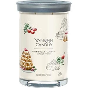 Yankee Candle Signature Tumbler, Sugar Spun Flurries, Large Yankee Candle Signature Tumbler, Sugar Spun Flurries, Large