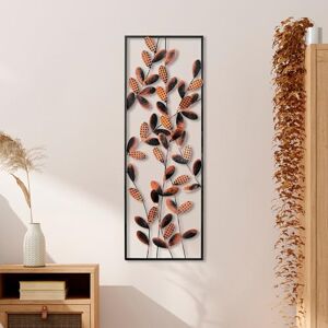 Hanah Home Handmade Decorative Metal Wall Accessory, 32 x 90 cm, 100% Metal (1.5 mm), Unique Hand-Painted Design, Perfect for Home Decor and Personal Touch Hanah Home Handmade Decorative Metal Wall Accessory, 32 x 90 cm, 100% Metal (1.5 mm), Unique Hand-Painted Design, Perfect for Home Decor and Personal Touch