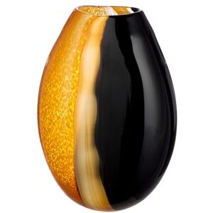 GILDE GLAS art Glass Art Vase Umbras – Brown, Orange Coloured – Glass – Height 32 cm – Waterproof – Flower Vase GILDE GLAS art Glass Art Vase Umbras – Brown, Orange Coloured – Glass – Height 32 cm – Waterproof – Flower Vase