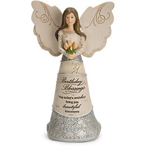 Pavilion Gift Company 82413 Elements Angels Birthday Blessings May Today's Wishes Bring You Beautiful Tomorrows 6" Angel Figurine Pavilion Gift Company 82413 Elements Angels Birthday Blessings May Today's Wishes Bring You Beautiful Tomorrows 6" Angel Figurine
