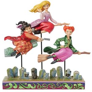 Enesco Disney Traditions Sanderson Sisters Fly Figurine, height 24cm Enesco Disney Traditions Sanderson Sisters Fly Figurine, height 24cm