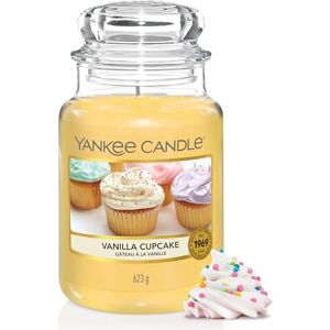 Yankee Candle Scented Candle Vanilla Cupcake Large Jar Long Burning Candles: up to 150 Hours Perfect Gifts for Women Yankee Candle Scented Candle Vanilla Cupcake Large Jar Long Burning Candles: up to 150 Hours Perfect Gifts for Women